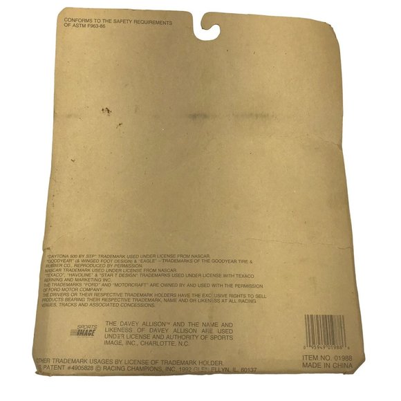 Racing Champions 1992 Daytona 500 Davey Allison Morgan Shepherd Geoff Bodine - Picture 2 of 12